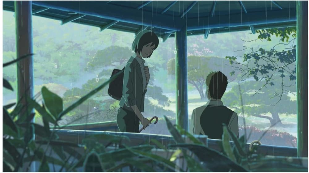 言葉之庭 (新海誠的電影世界)電影劇照1