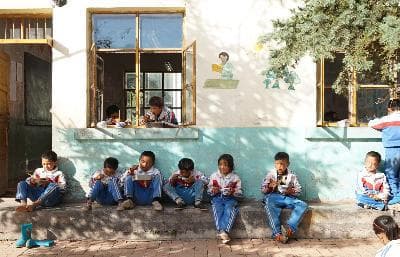 旺扎的雨靴電影劇照1