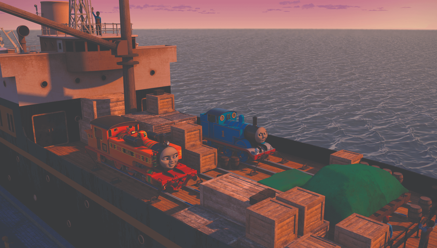 湯馬仕小火車之索多島勇士電影劇照11