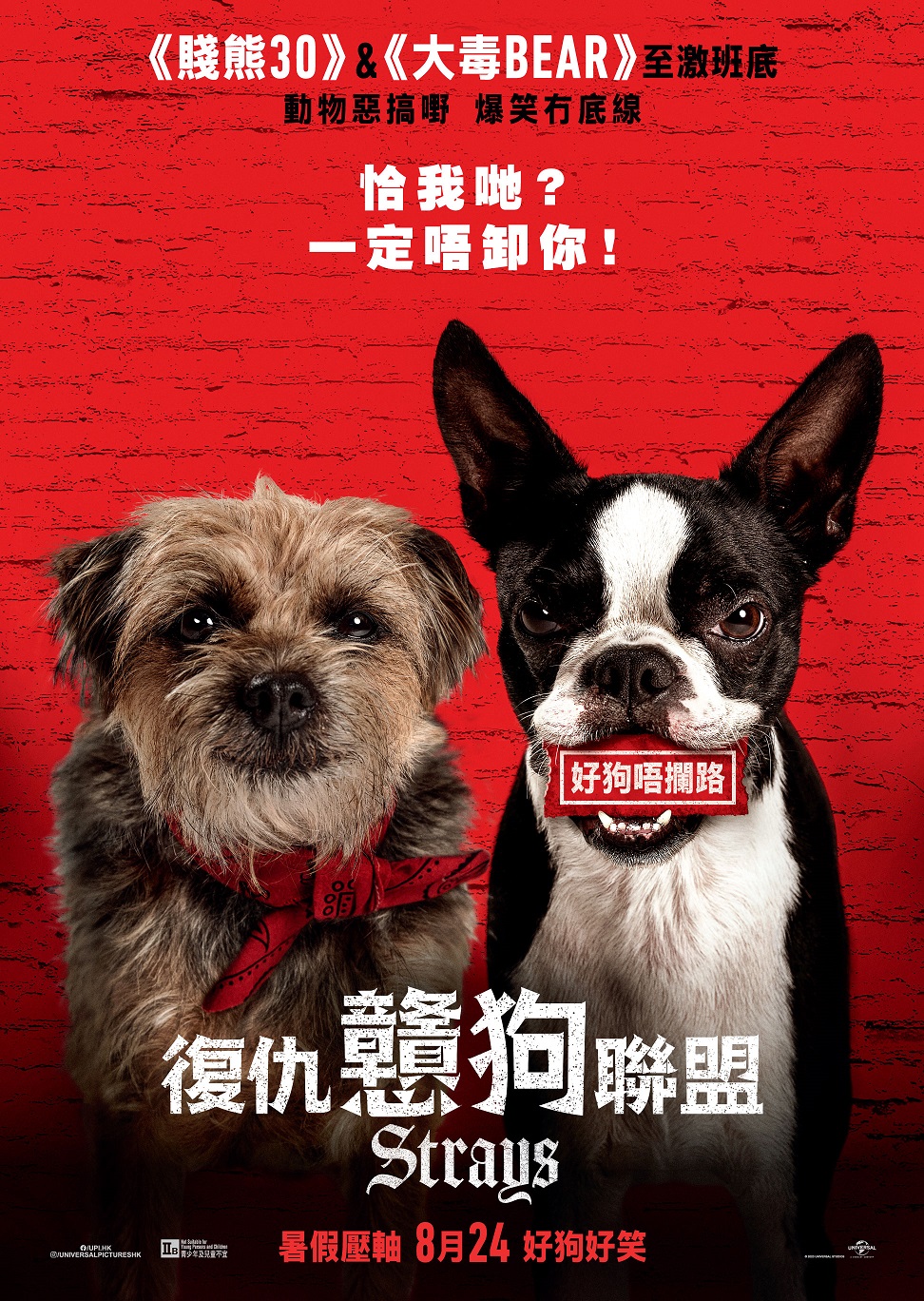 復仇戇狗聯盟電影海報